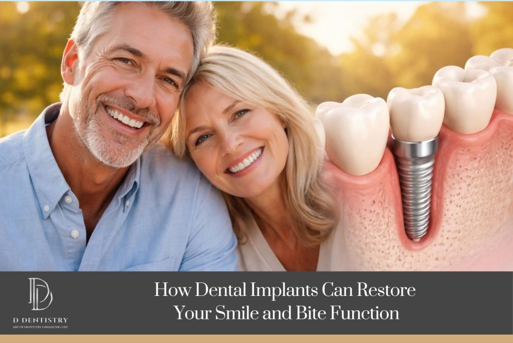 How Dental Implants Can Restore Your Smile and Bite Function